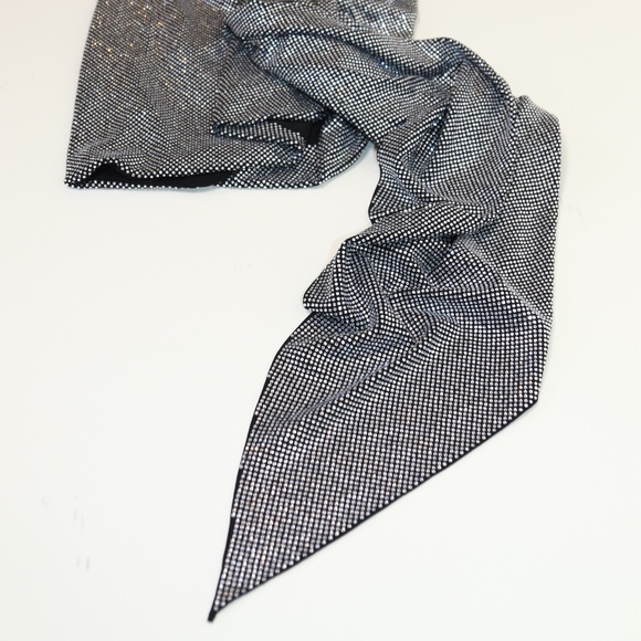 ❌SOLD❌ Alexandre Vauthier Embellished Crystal Silver Halter Skirt Mini Dress - Picture 12 of 14